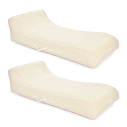 Fabric Sunbed Lounger